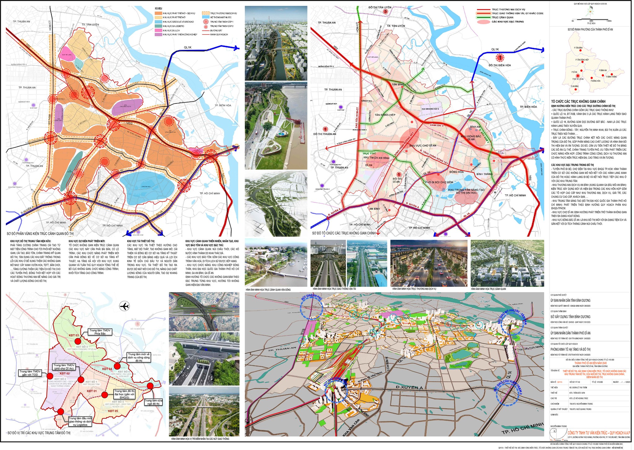 QUY HOẠCH CHUNG TP. DĨ AN ĐẾN NĂM 2045