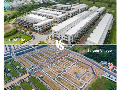 đất nền Saigon Village hay nhà phố Elite Life