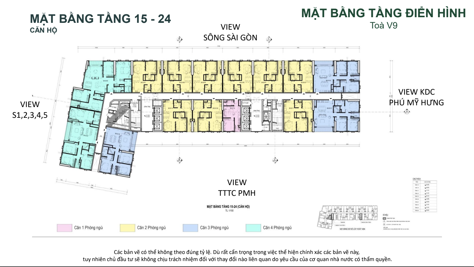 mặt bằng toàn V9 Sunshine Sky City 