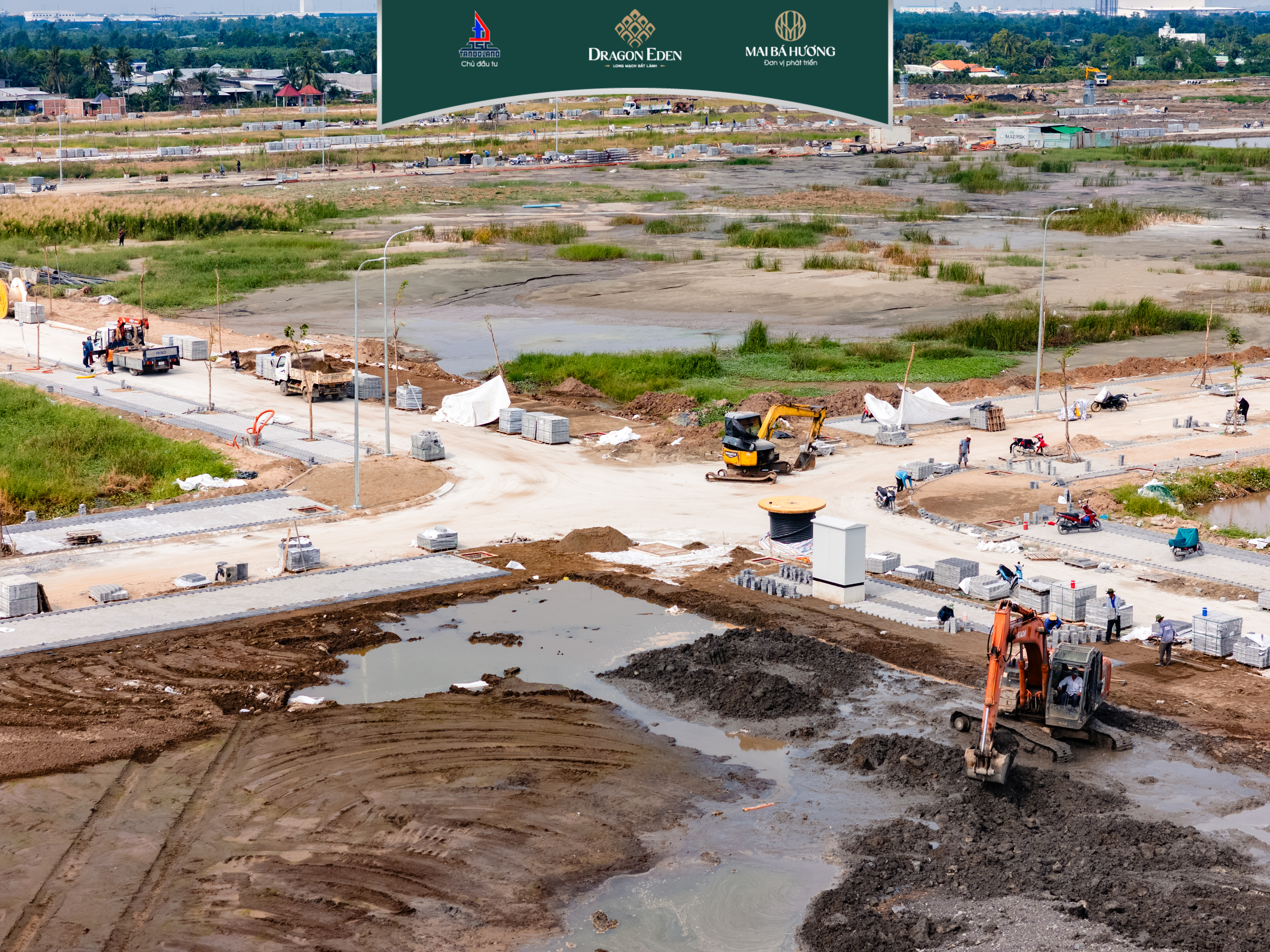 Tiến độ dự án Dragon Eden 12/2025