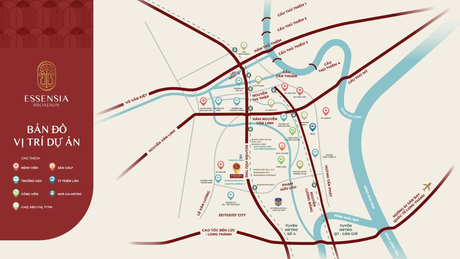 Sơ đồ vị trí dự án