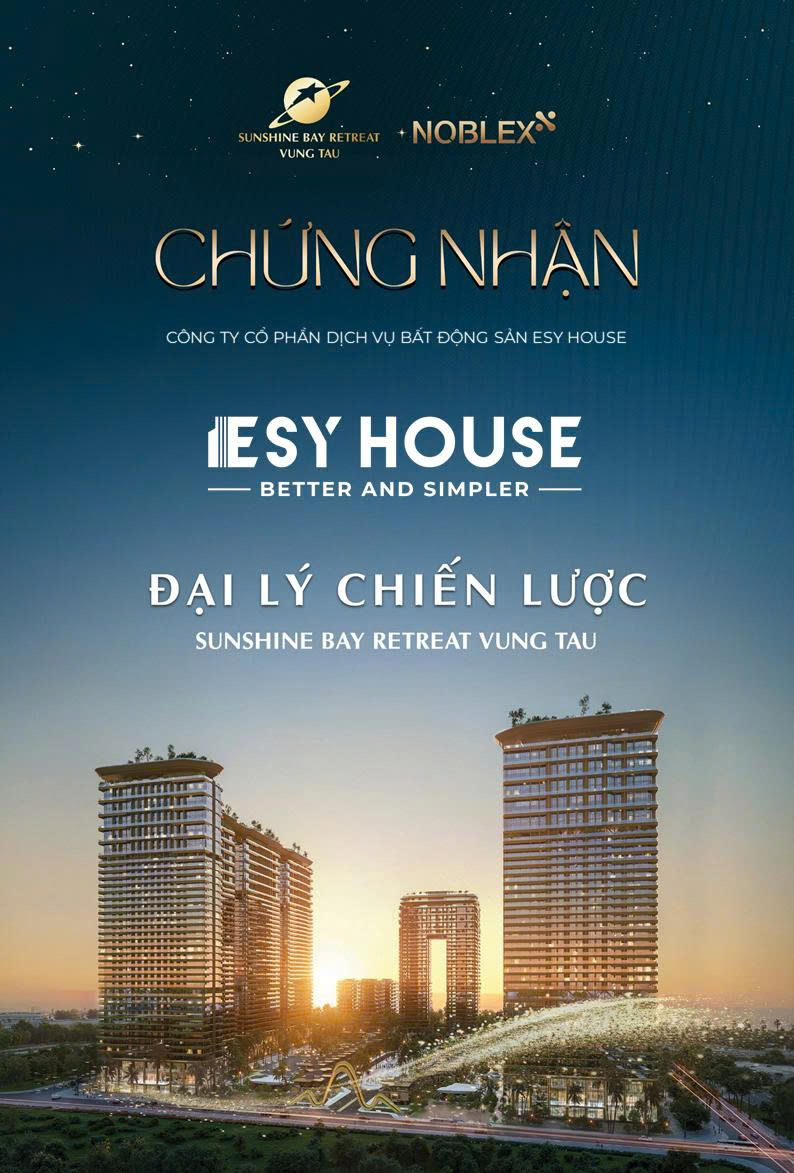 Esy House Đại Lý Chiến Lược Sunshine Bay Retreat Vũng Tàu