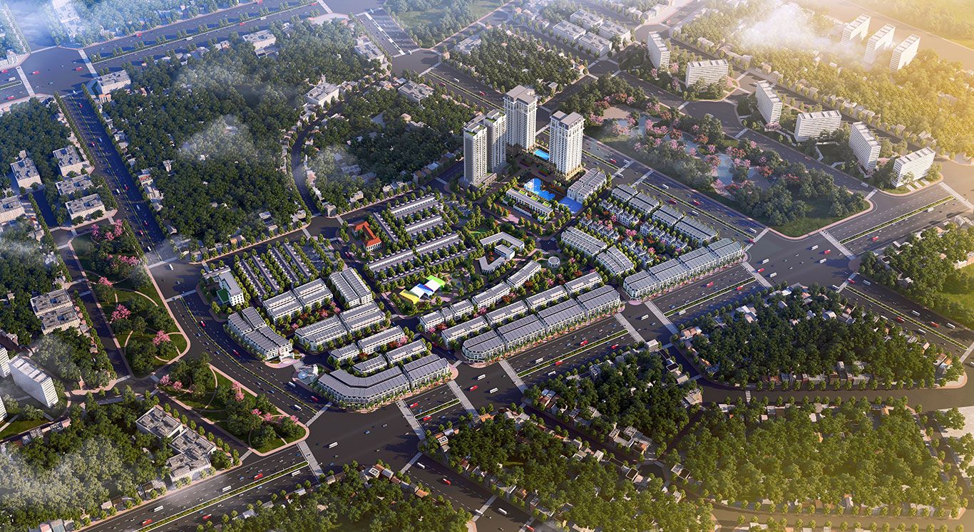 Kiến trúc tân cổ điển đặc trưng tại Louis City Đại Mỗ - Dự án khẳng định vị thế của tập đoàn Lã Vọng tại Hà Nội