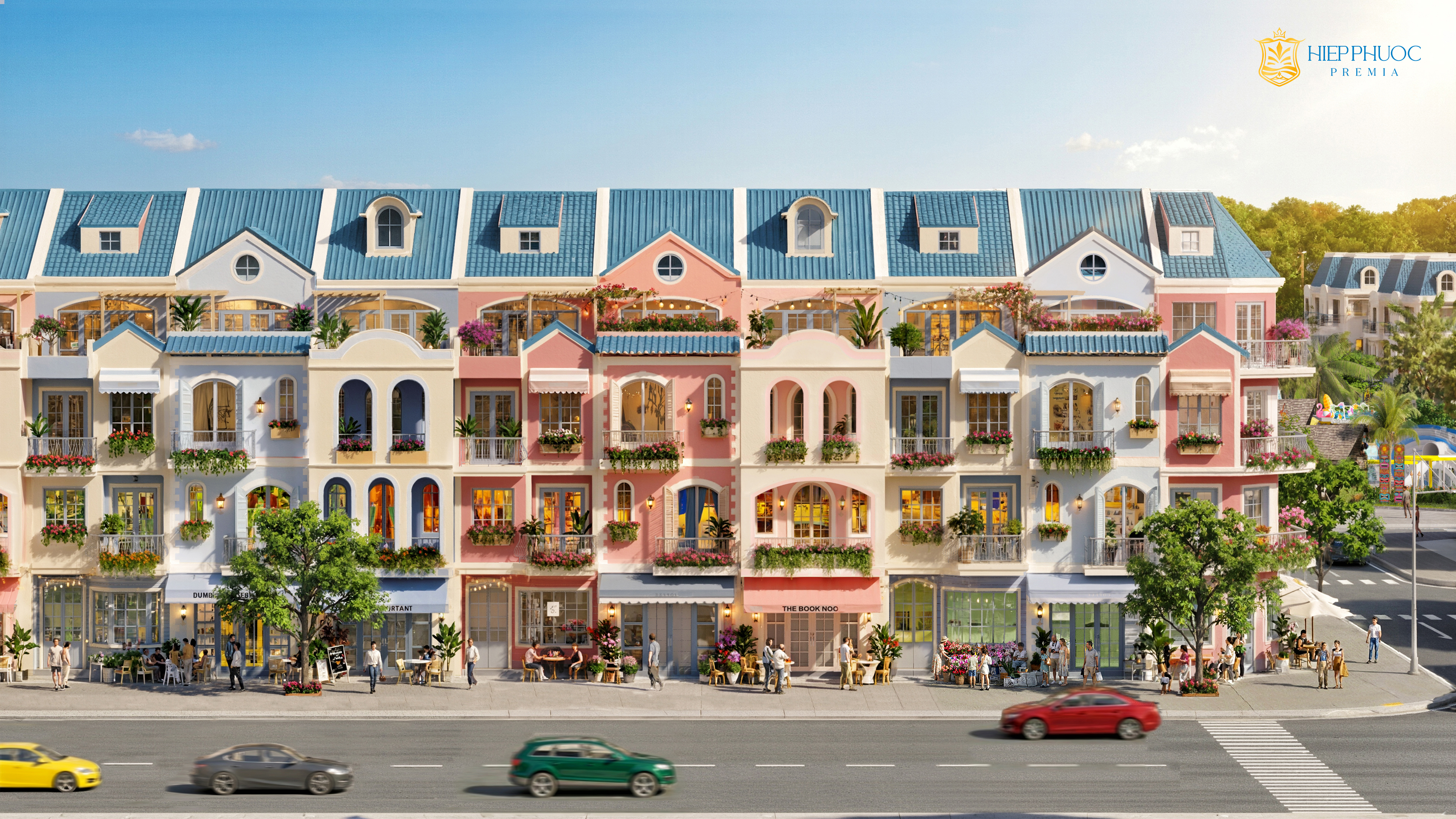 Nhà Phố Thương Mại 4 Tầng Hiệp Phước Premia