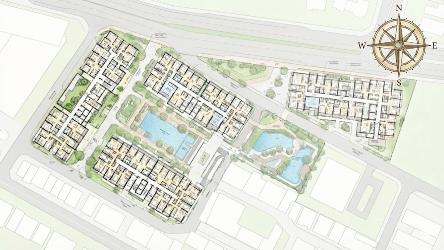 MẶT BẰNG TỔNG THỂ DỰ ÁN