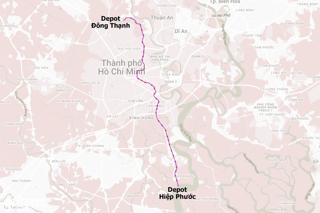 Với tổng chiều dài 36km, tuyến Metro số 4 chính là lời giải cho bài toán di chuyển từ T&T City Millennia vào lõi trung tâm thành phố chỉ trong "nháy mắt"