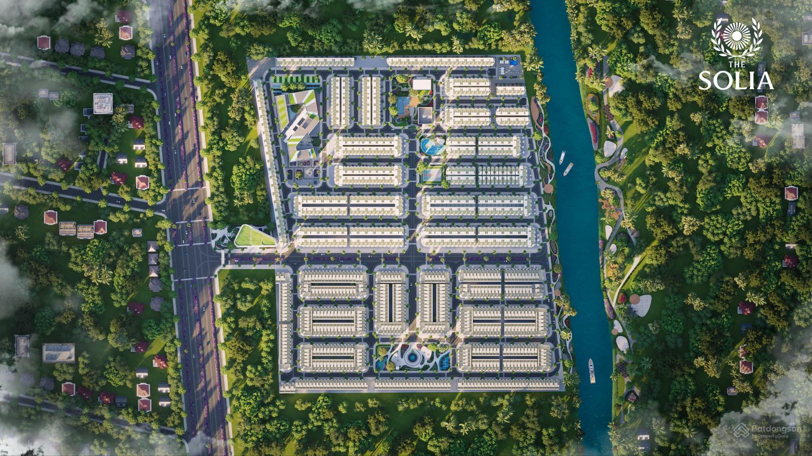 Phối cảnh dự án The Solia – Tâm điểm hưởng lợi từ sự hình thành của trục giao thông huyết mạch phía Nam